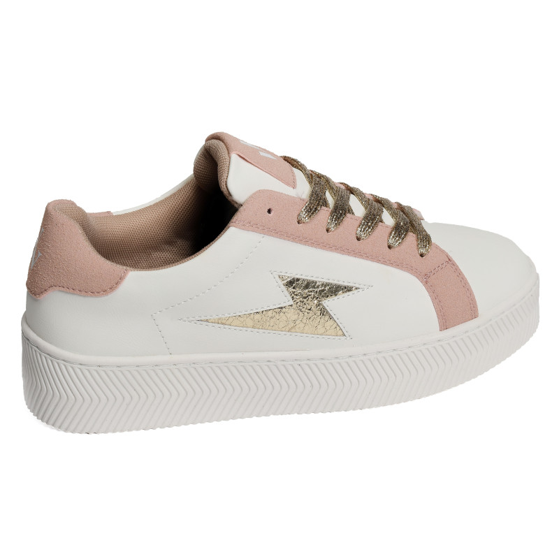 MILIE Blanc Rose, Sneakers basses Vanessa Wu