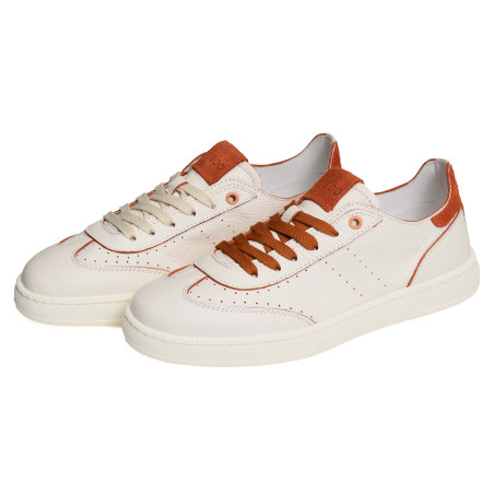 LAGOS 65020 Blanc Orange, Sneakers basses Kebo