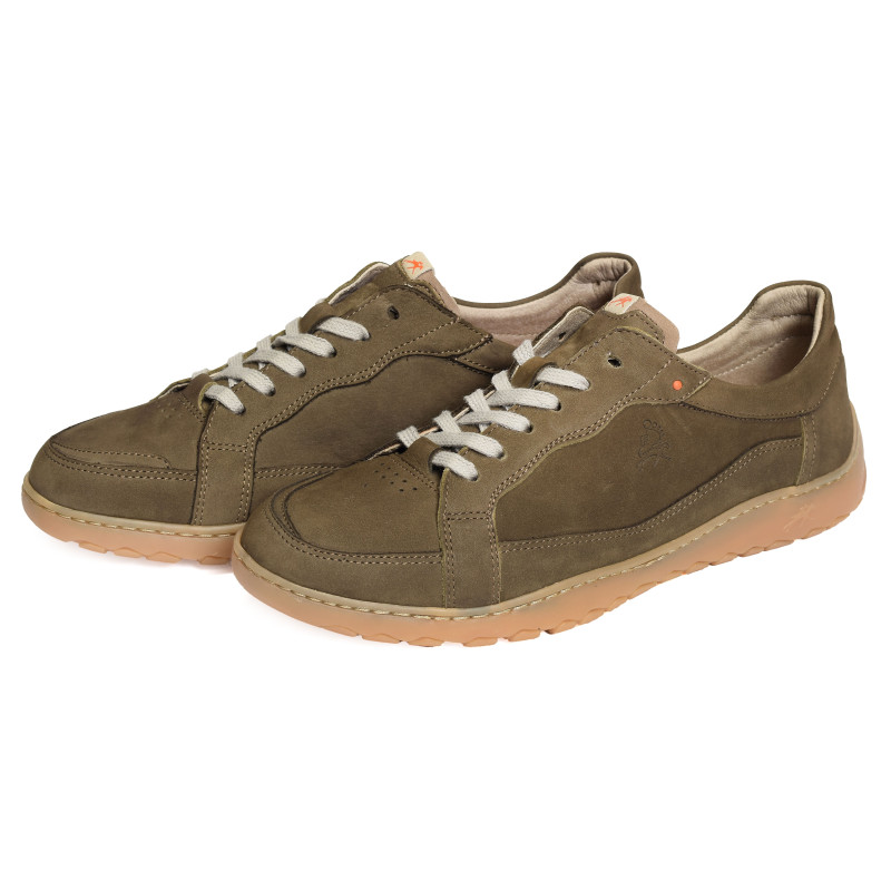 LENOX F2220 Kaki, Sneakers basses Fluchos