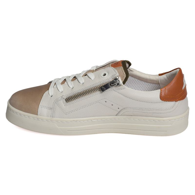 NEMO F2218 Blanc Beige, Sneakers basses Fluchos