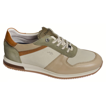 SAMIR F2188 Beige, Baskets running Fluchos