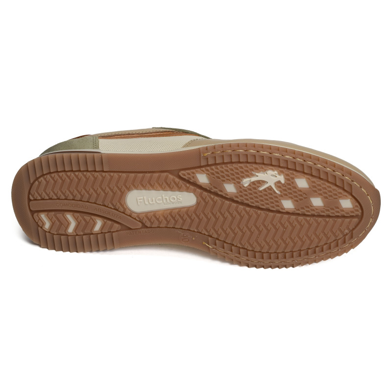 SAMIR F2188 Beige, Baskets running Fluchos