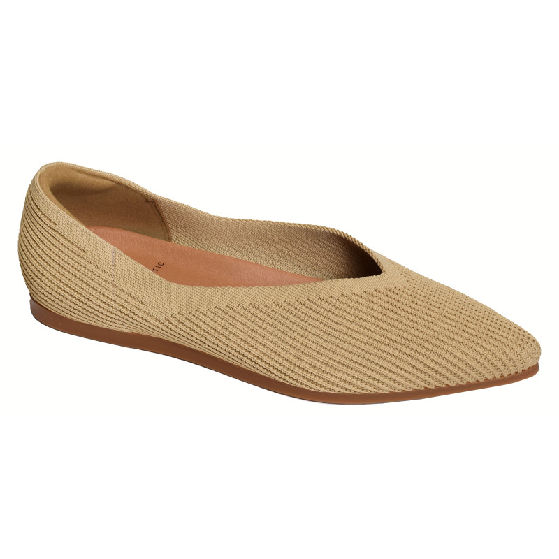 MEGAN 76473 Camel, Ballerines Miss Elastic