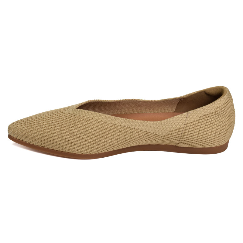 MEGAN 76473 Camel, Ballerines Miss Elastic