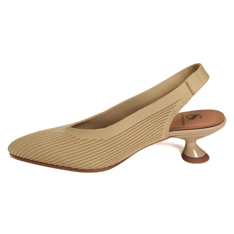 REINE 76626 Camel, Slingback Miss Elastic