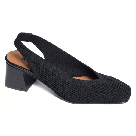 SALSA 76562 Noir, Slingback Miss Elastic