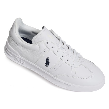 HERITAGE AERA Blanc Bleu, Sneakers basses Polo Ralph Lauren