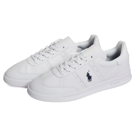 HERITAGE AERA Blanc Bleu, Sneakers basses Polo Ralph Lauren