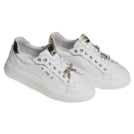 09975 Blanc, Sneakers basses NeroGiardini