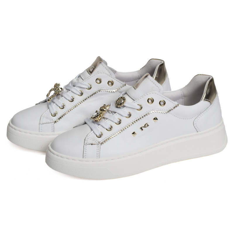 09975 Blanc, Sneakers basses NeroGiardini