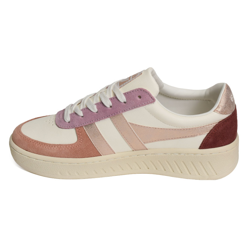 GRANDSLAM QUADRANT Blanc Multicolore, Sneakers basses Gola