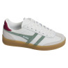 VIPER LEATHER W Blanc Vert, Sneakers basses Gola