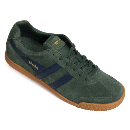 HARRIER SUEDE TRAINERS Vert Marine, Sneakers basses Gola