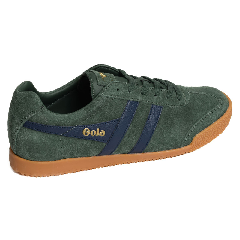 HARRIER SUEDE TRAINERS Vert Marine, Sneakers basses Gola