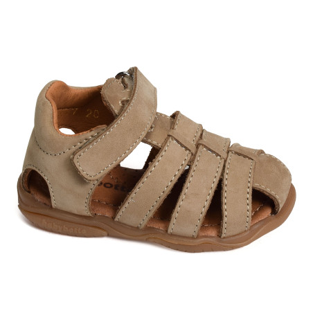 TAFARI Beige, Sandales plates & Nu-Pieds Babybotte