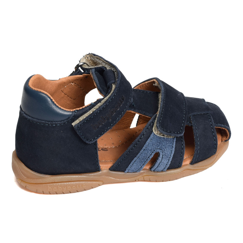 TITOF Bleu, Sandales plates & Nu-Pieds Babybotte