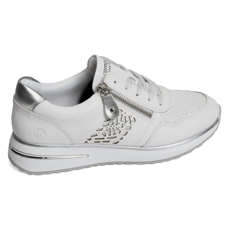 D1G00 Blanc Argent, Baskets running Remonte