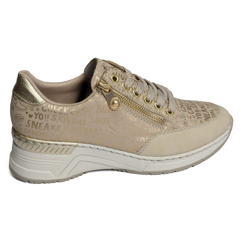 N4316 Beige Or, Baskets running Rieker