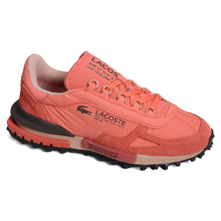 MENS ELITE ACTIVE SNEAKERS Rouge Orange, Baskets running Lacoste