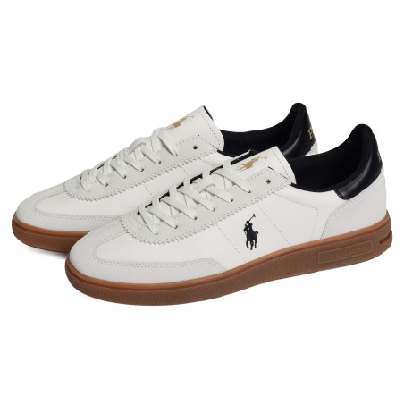 BEDFORD PP Blanc Noir, Sneakers basses Polo Ralph Lauren