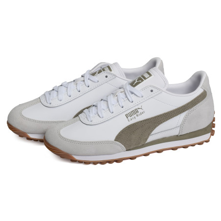 EASY RIDER MIX Blanc Kaki, Baskets running Puma