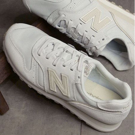 WL373 Blanc Beige, Sneakers basses New Balance