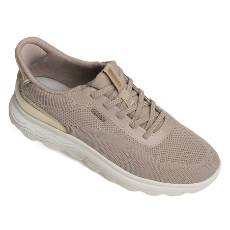 D SPHERICA PLUS A Taupe Or, Slip-On Geox