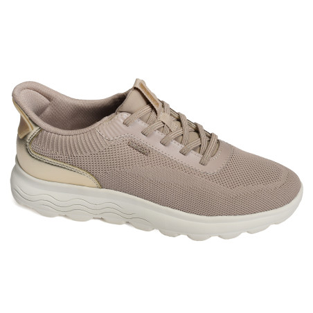 D SPHERICA PLUS A Taupe Or, Slip-On Geox