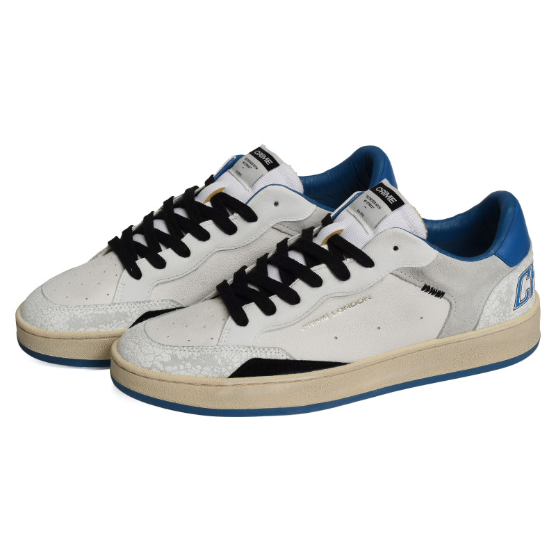 CHELSEA MEN Blanc Bleu, Sneakers basses Crime London