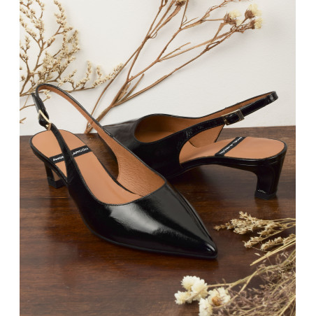 SUZANNE 25048 Noir, Slingback Angel Alarcón