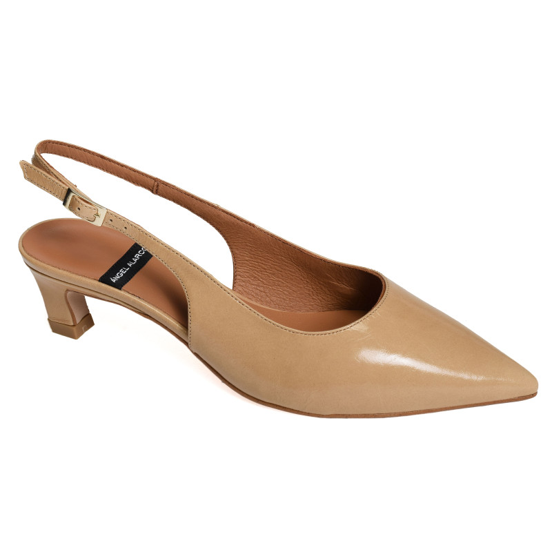 SUZANNE 25048 Beige, Slingback Angel Alarcón