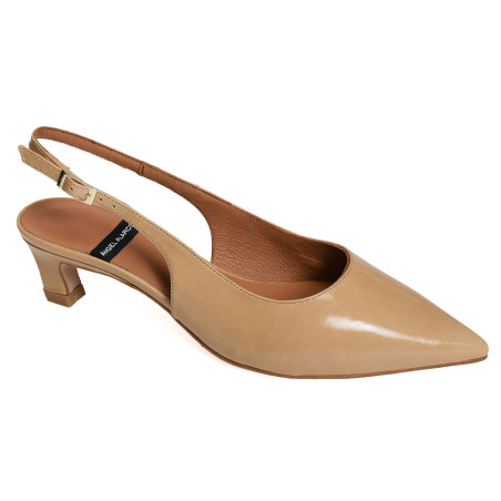 SUZANNE 25048 Beige, Slingback Angel Alarcón