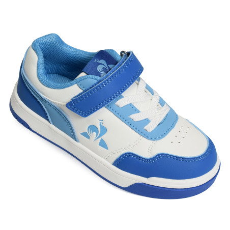 LCS COURT GIRL Blanc Bleu, Sneakers basses Le Coq Sportif