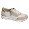 R6709 Blanc Beige, Baskets running Remonte