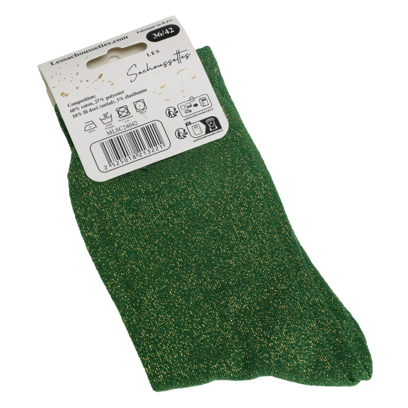 IRRESISTIBLE Vert, Chaussettes Les Sachoussettes