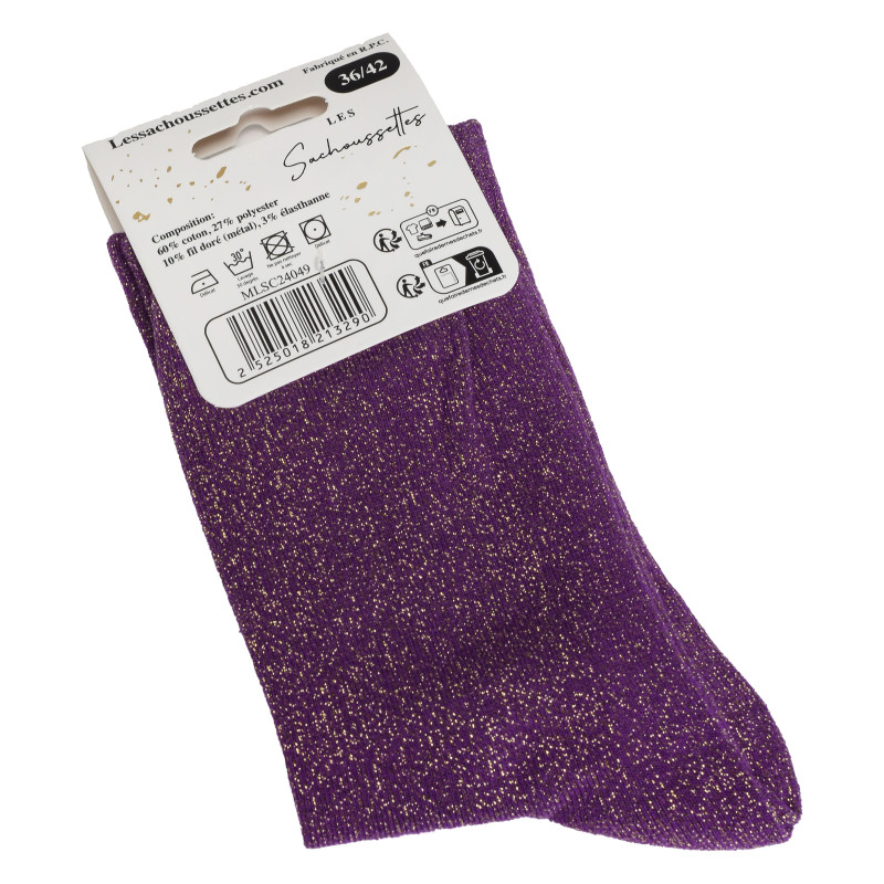 FETARDE Violet, Chaussettes Les Sachoussettes