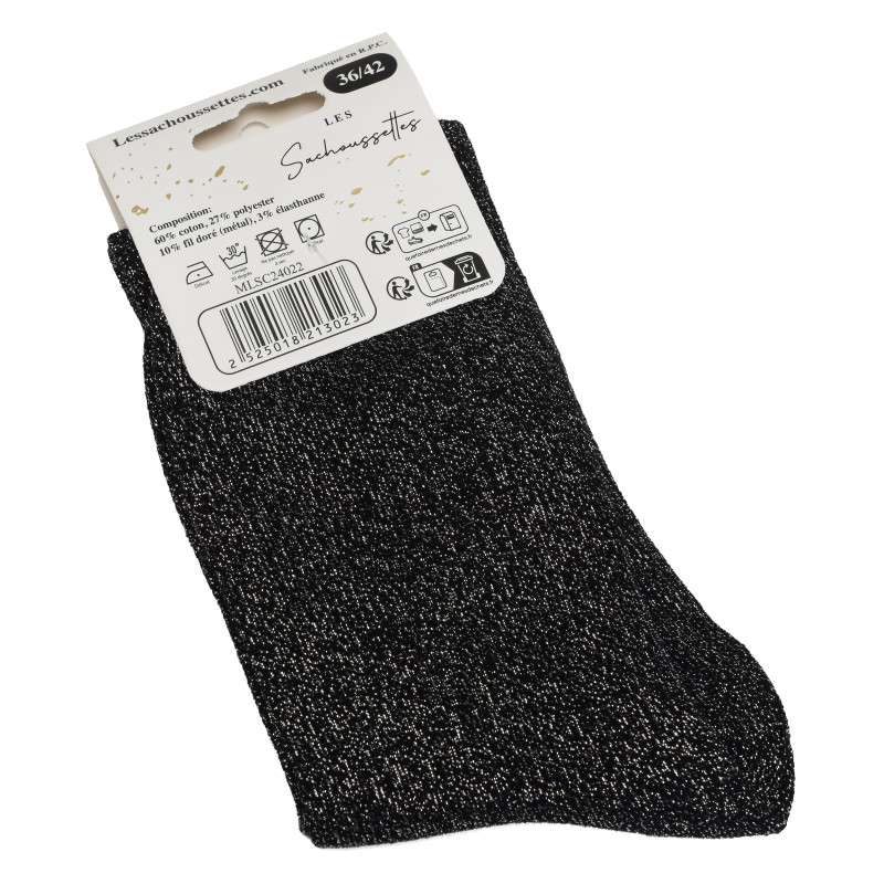 TA GUEULE Noir, Chaussettes Les Sachoussettes