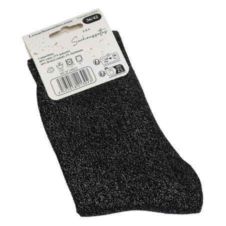 TA GUEULE Noir, Chaussettes Les Sachoussettes