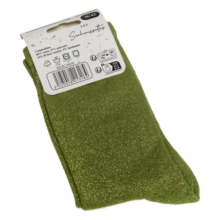 QUEEN Vert, Chaussettes Les Sachoussettes