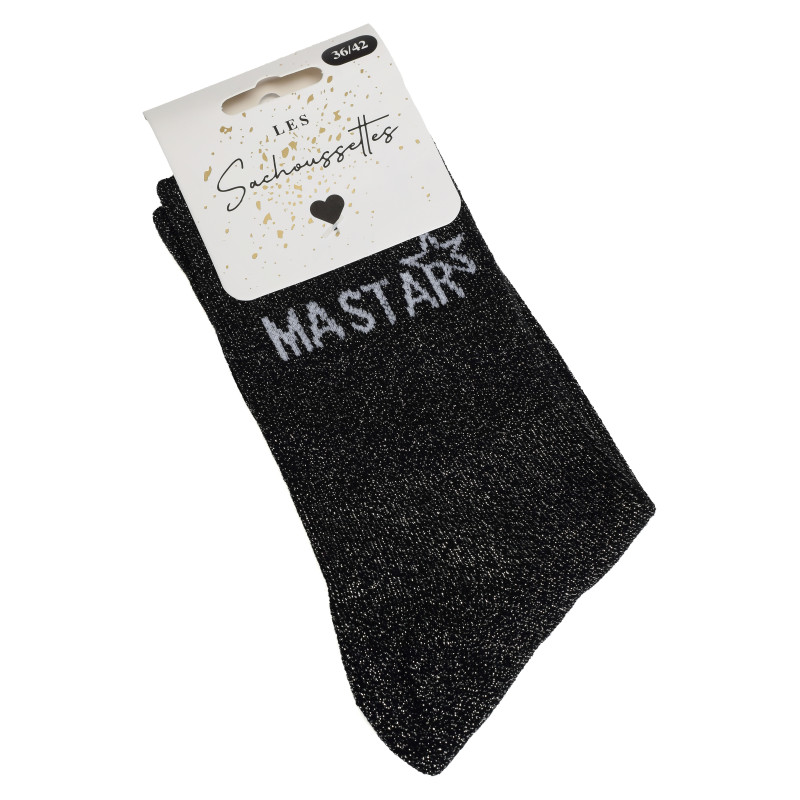 MA STAR Noir, Chaussettes Les Sachoussettes