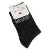 MA GATE Noir, Chaussettes Les Sachoussettes