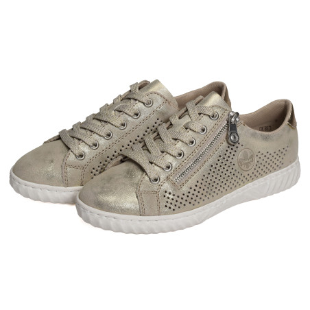 N0901 Or, Sneakers basses Rieker