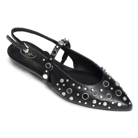 BRENDA Noir, Slingback Ash