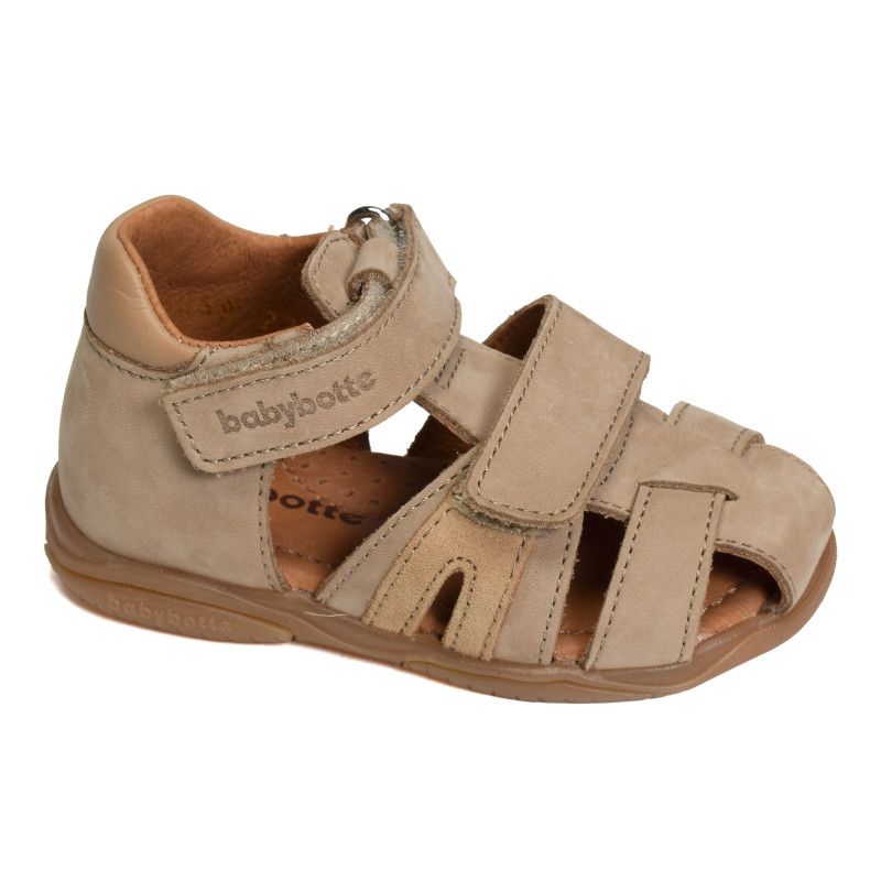 TITOF Beige, Sandales plates & Nu-Pieds Babybotte