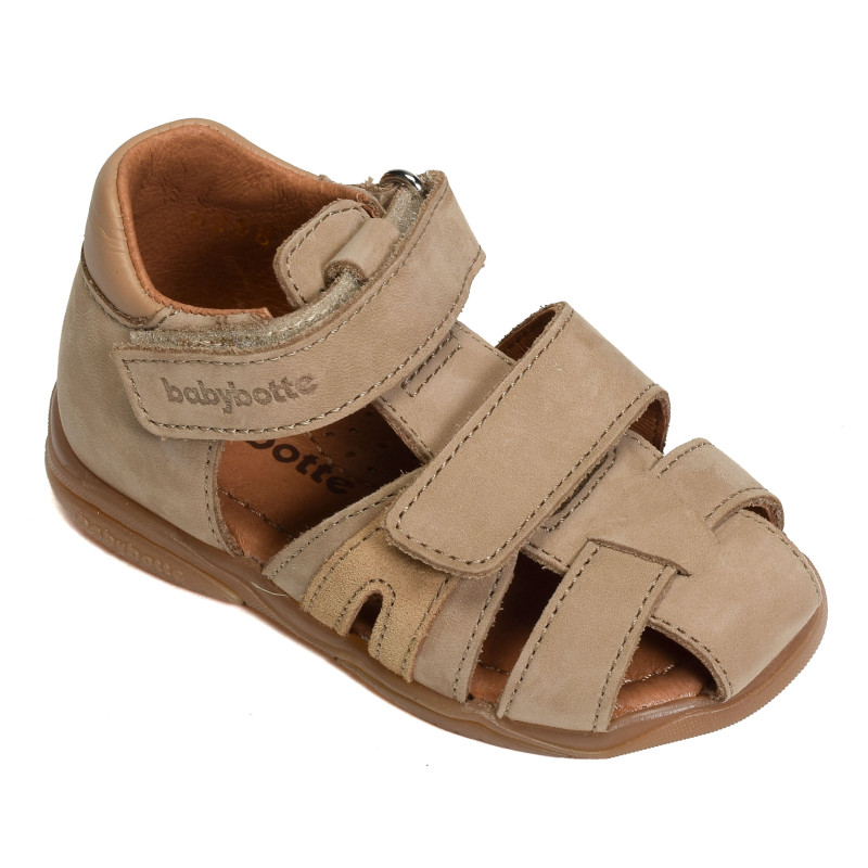 TITOF Beige, Sandales plates & Nu-Pieds Babybotte