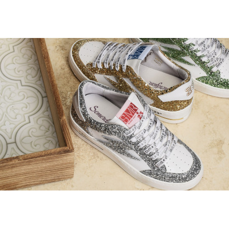 NOUBAR Blanc Argent, Sneakers basses Semerdjian