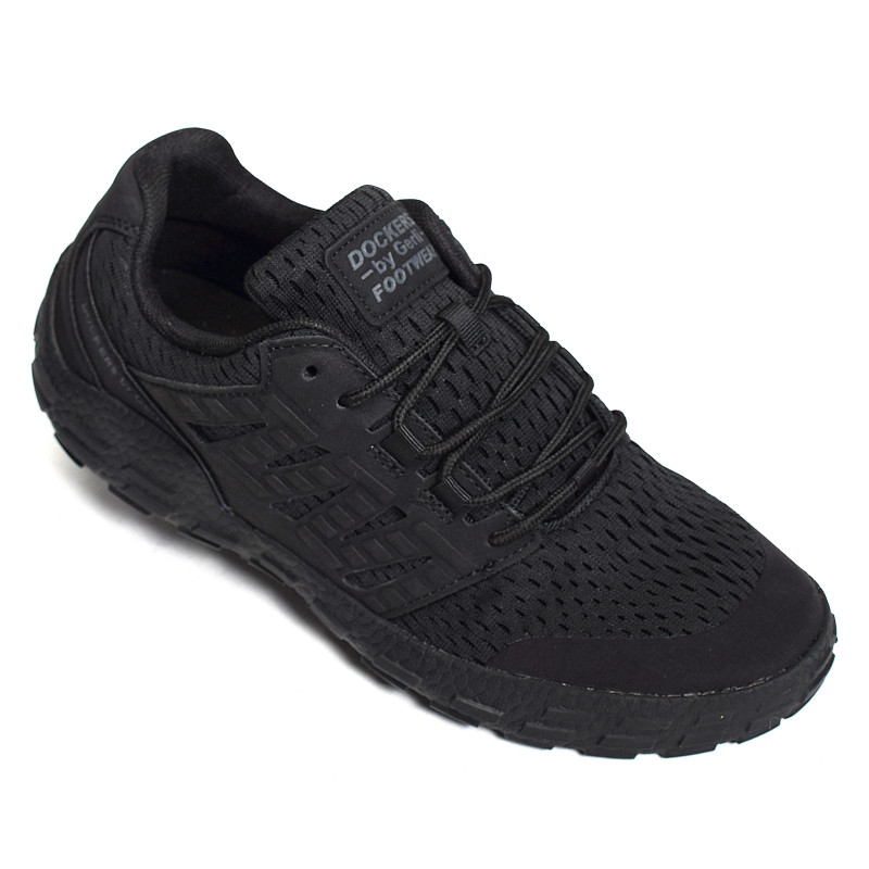 56AA001 Noir, Baskets running Dockers