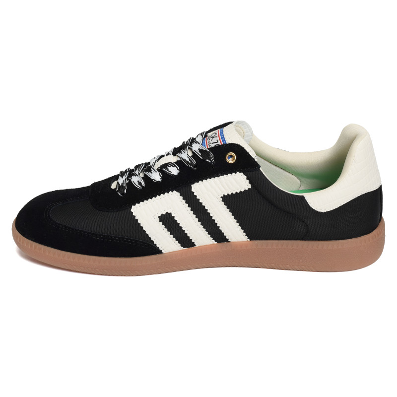 GHOST SUEDE MEN Noir, Sneakers basses Back 70