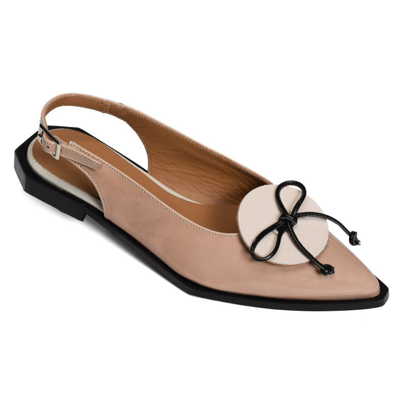 2414 Verni Beige, Slingback Nemonic