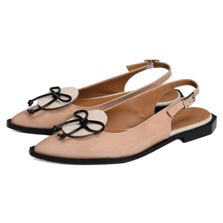 2414 Verni Beige, Slingback Nemonic